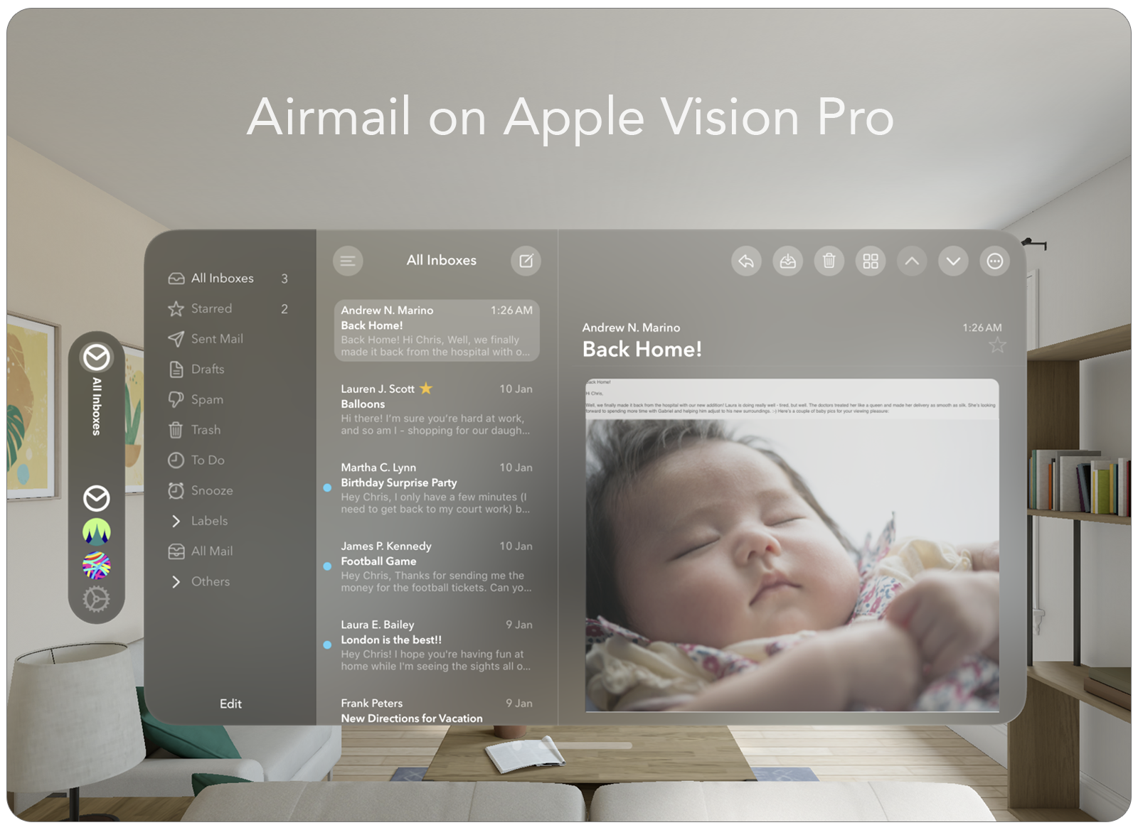Airmail for Mac and iOS